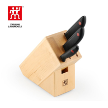 双立人TwinPoint插刀架不锈钢片刀多用刀蔬菜刀榉木菜刀架4件套ZW-K14（32320-300）