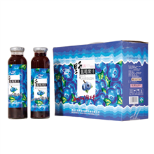 鑫野蓝莓果汁300ml（10瓶/箱）