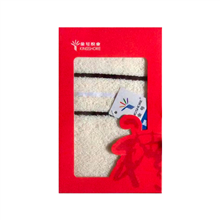 金号清然系列纯棉单条毛巾礼盒装HY1118（70×34cm）