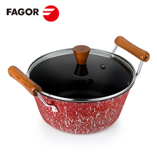 西班牙法格FAGOR玛利亚铸铁煮面锅炖烧锅24cm