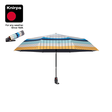 德国克尼普斯Knirps防晒防紫外线黑胶太阳伞自动晴雨两用三折伞