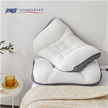 美国安睡宝somerelle分区可调节大白纤维枕头40×60cm