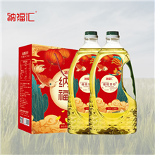 纳福汇橄榄菜籽食用植物调和油礼盒1.8L×2瓶